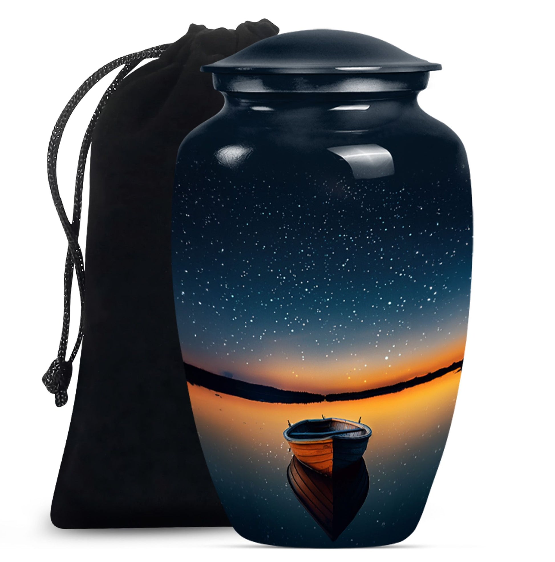 Boat Theme Large Urn 10 Inch