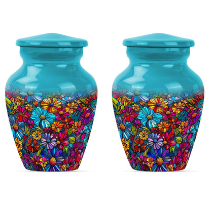 Flowers Theme 3 Inch Keepsake Pack of 2
