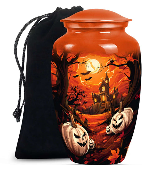 Halloween Theme Large Urn 10 Inch