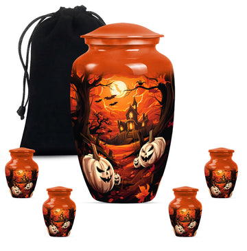 Large Urn with 4 Small Urn