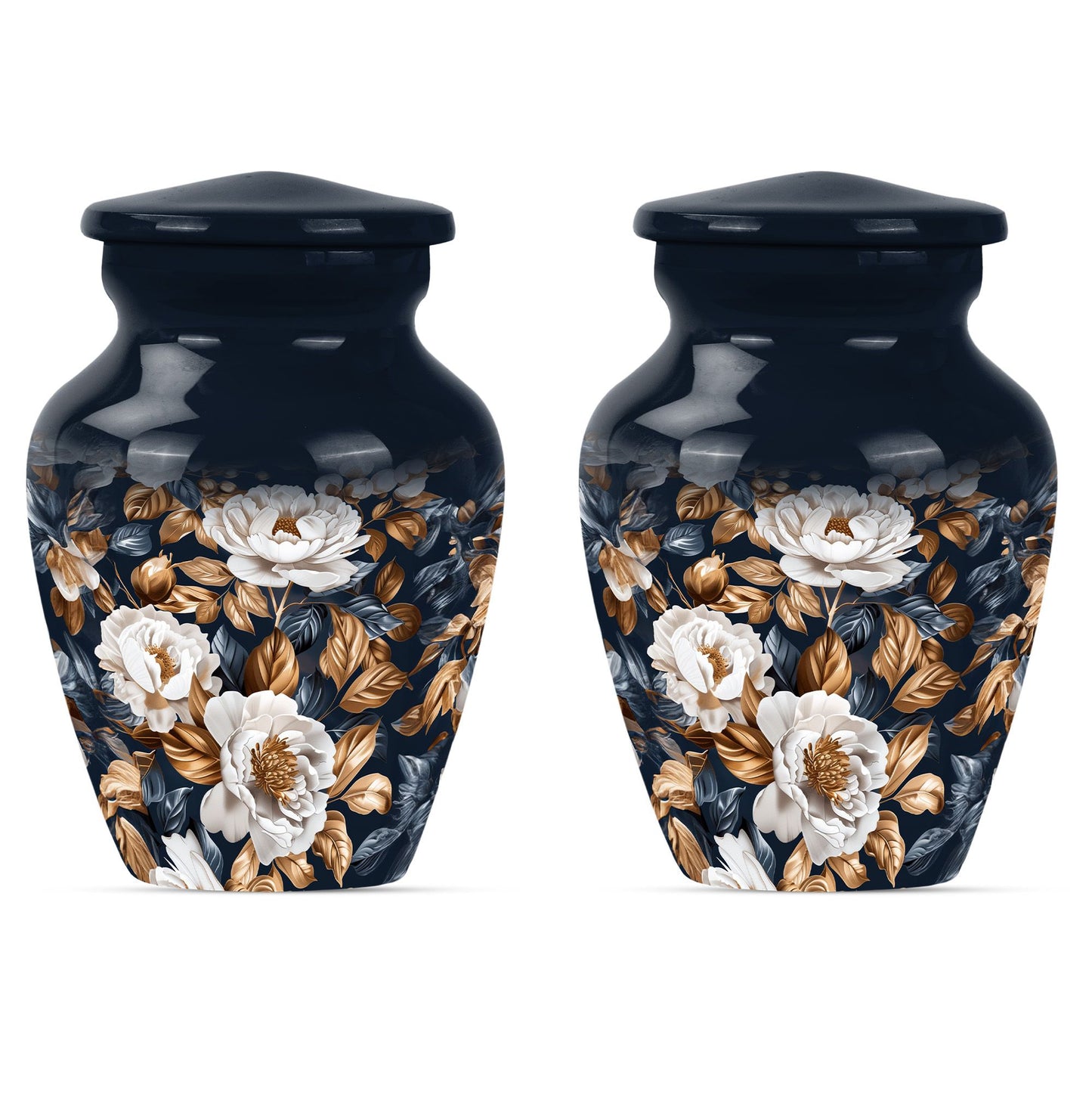 Flowers Theme 3 Inch Keepsake Pack of 2
