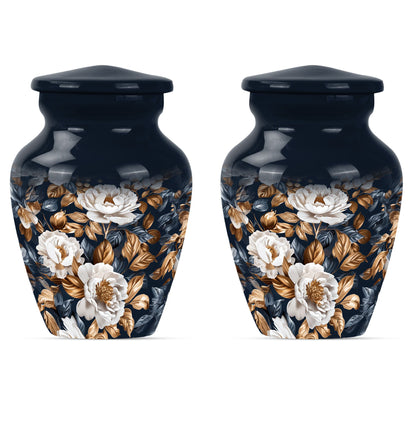 Flowers Theme 3 Inch Keepsake Pack of 2