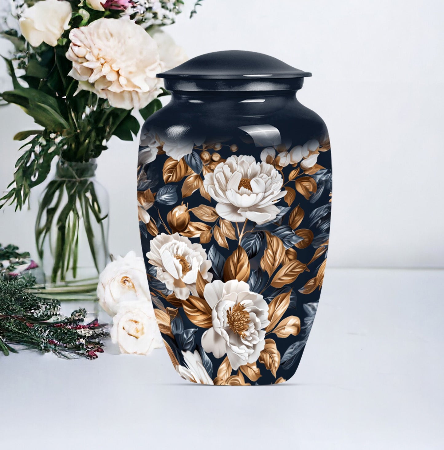  memorial urn for adult female ashes