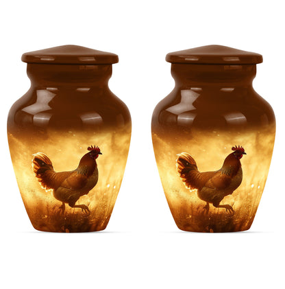 Chicken Theme 3 Inch Keepsake Pack of 2