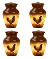 classic chicken urn.