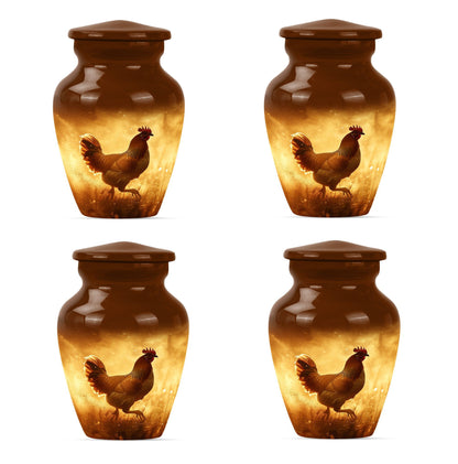 classic chicken urn.