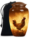 Chicken Theme Large Urn 10 Inch