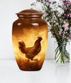 classic chicken urn.