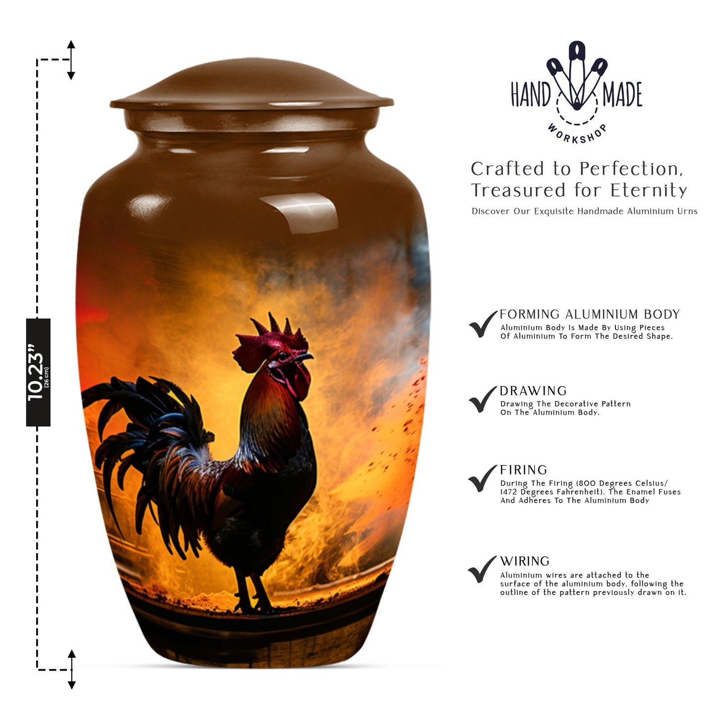 Chicken Urn.