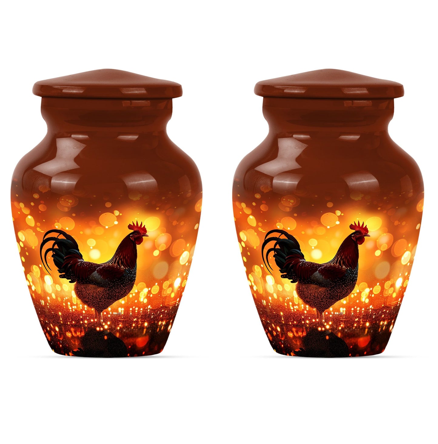 Chicken Theme 3 Inch Keepsake Pack of 2