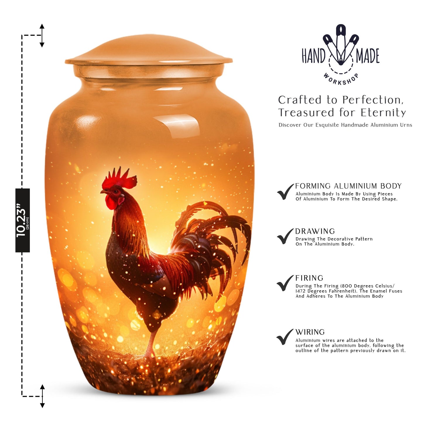  chicken Urn