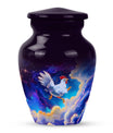 10-inch classic chicken urn for burial ashes.