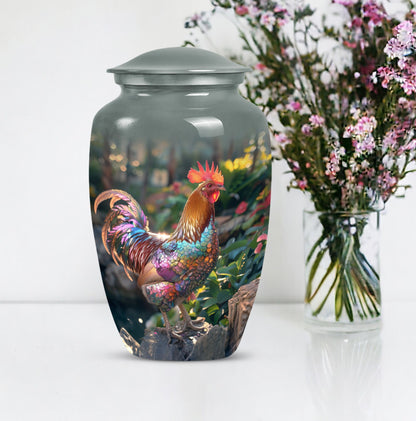 chicken urn for ashes.
