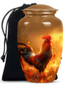 chicken urn for adult male, made 