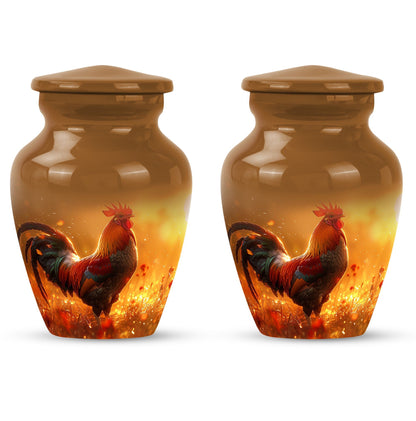 chicken urn for adult male, made 