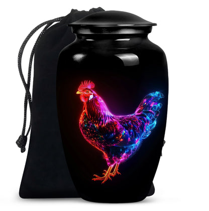 chicken urn for dad's cremation