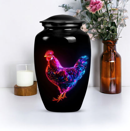 chicken urn for dad's cremation