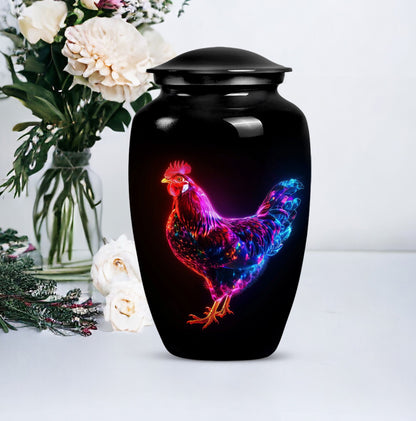 chicken urn for dad's cremation