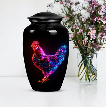 chicken urn for dad's cremation