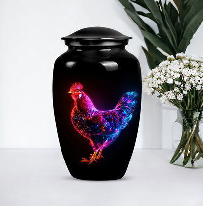 chicken urn for dad's cremation