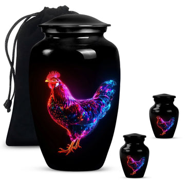 Large Urn with 2 Mini Urn