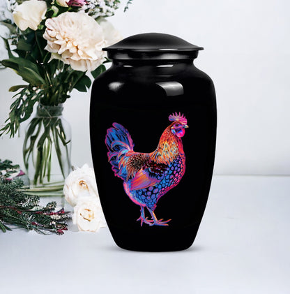 chicken urn for adult ashes