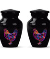Classic chicken cremation urn 