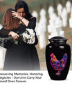Classic chicken cremation urn 