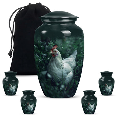 10-inch classic chicken urn
