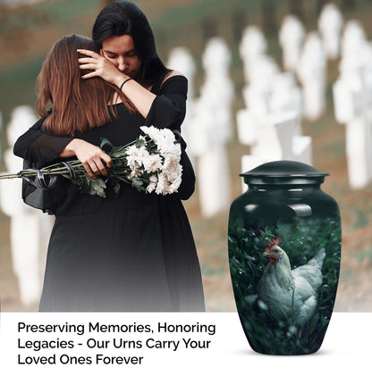 10-inch classic chicken urn