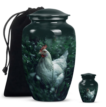 10-inch classic chicken urn