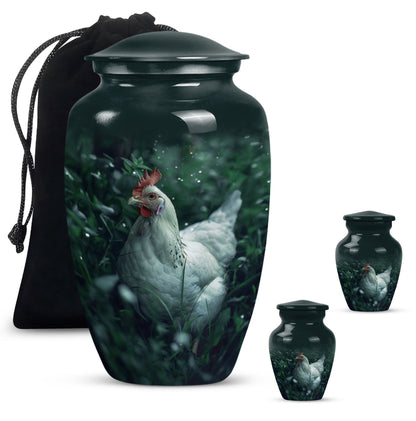 10-inch classic chicken urn