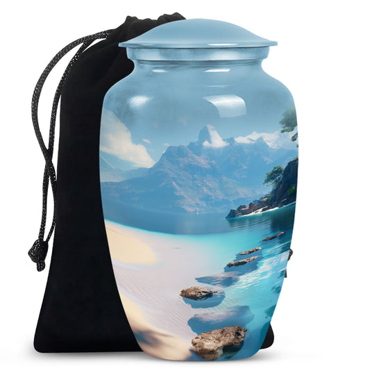 Beach Urn for human ashes