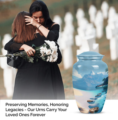 Beach Urn for human ashes