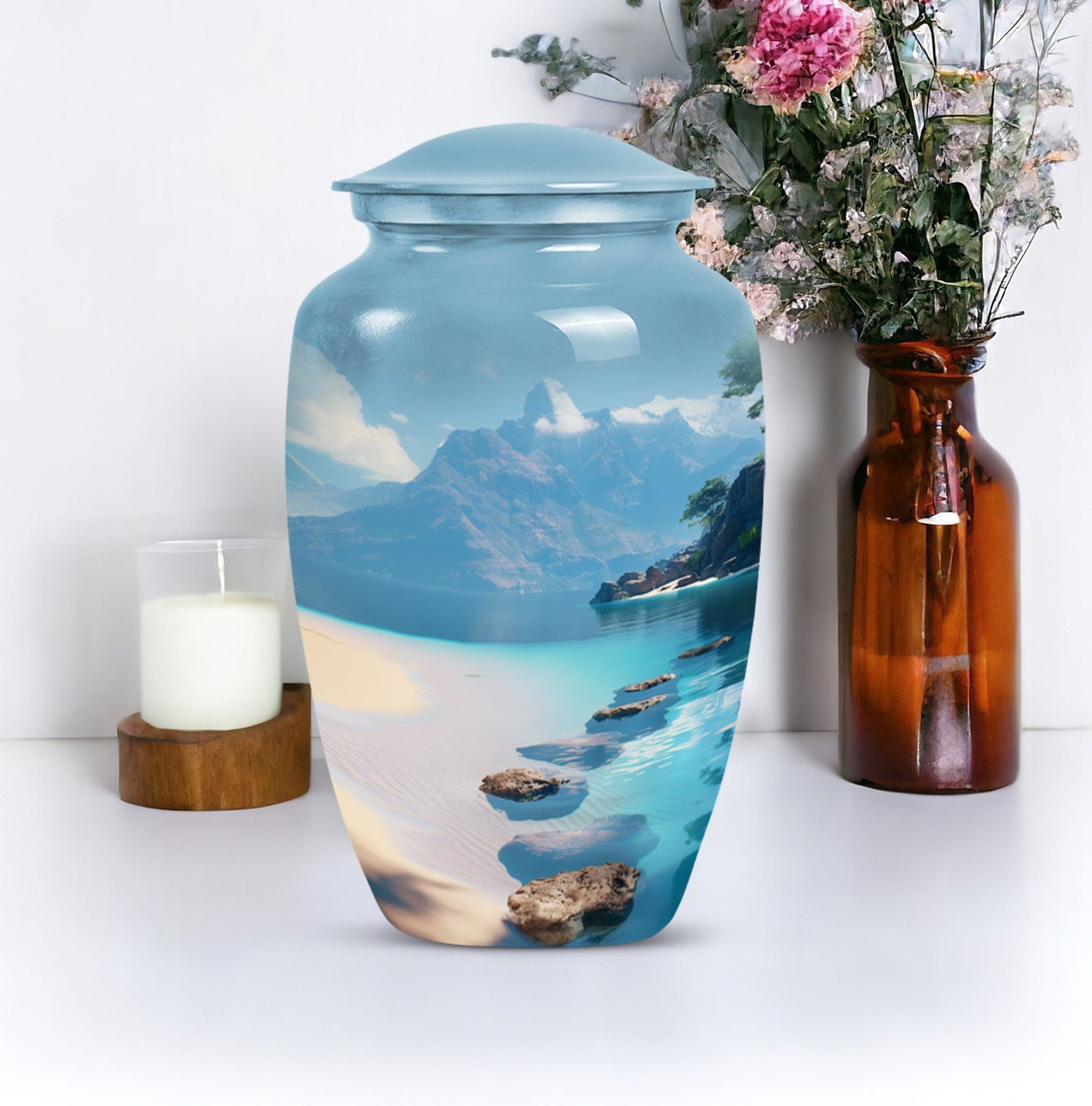 Beach Urn for human ashes