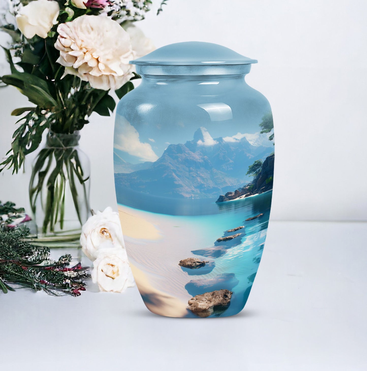 Beach Urn for human ashes