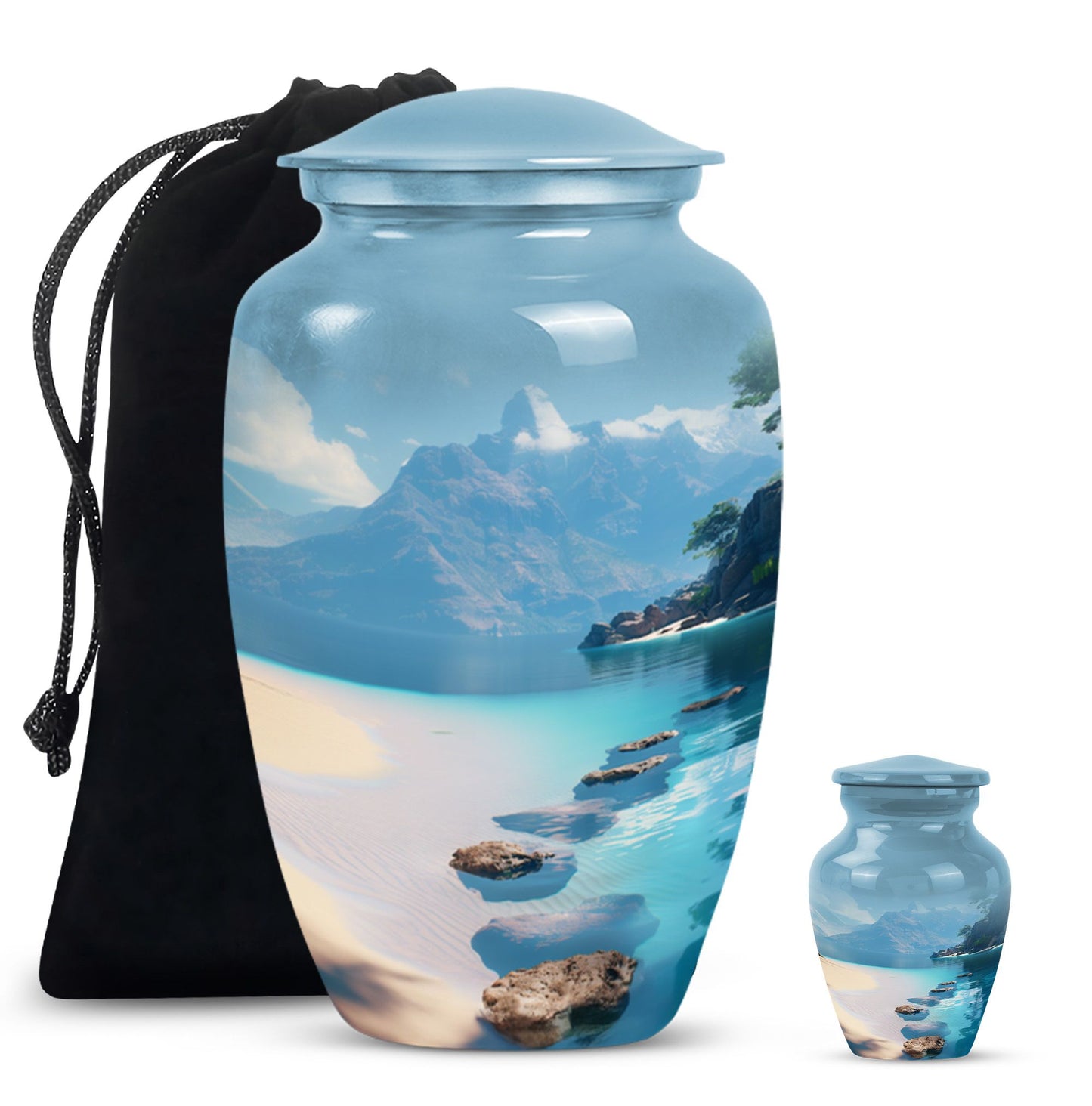 Beach Urn for human ashes