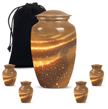 Large Urn with 4 Small Urn