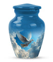  Dove themed cremation urn for women