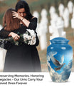  Dove themed cremation urn for women