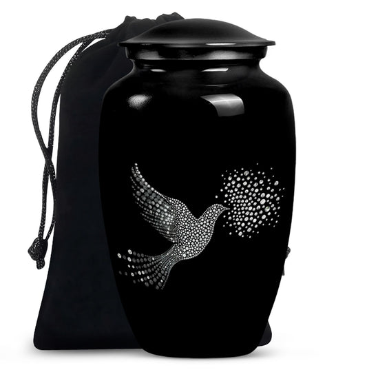 Dove Theme Large Urn 10 Inch