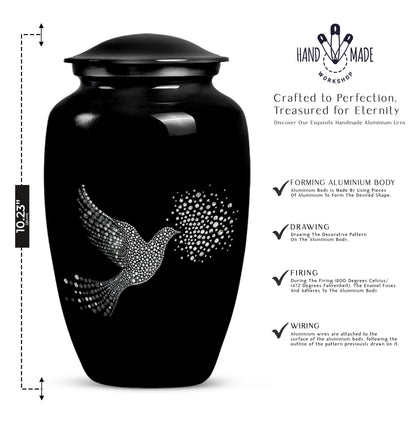 dove urn for adult human ashes