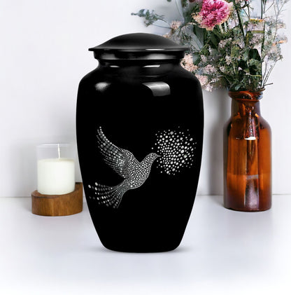 dove urn for adult human ashes