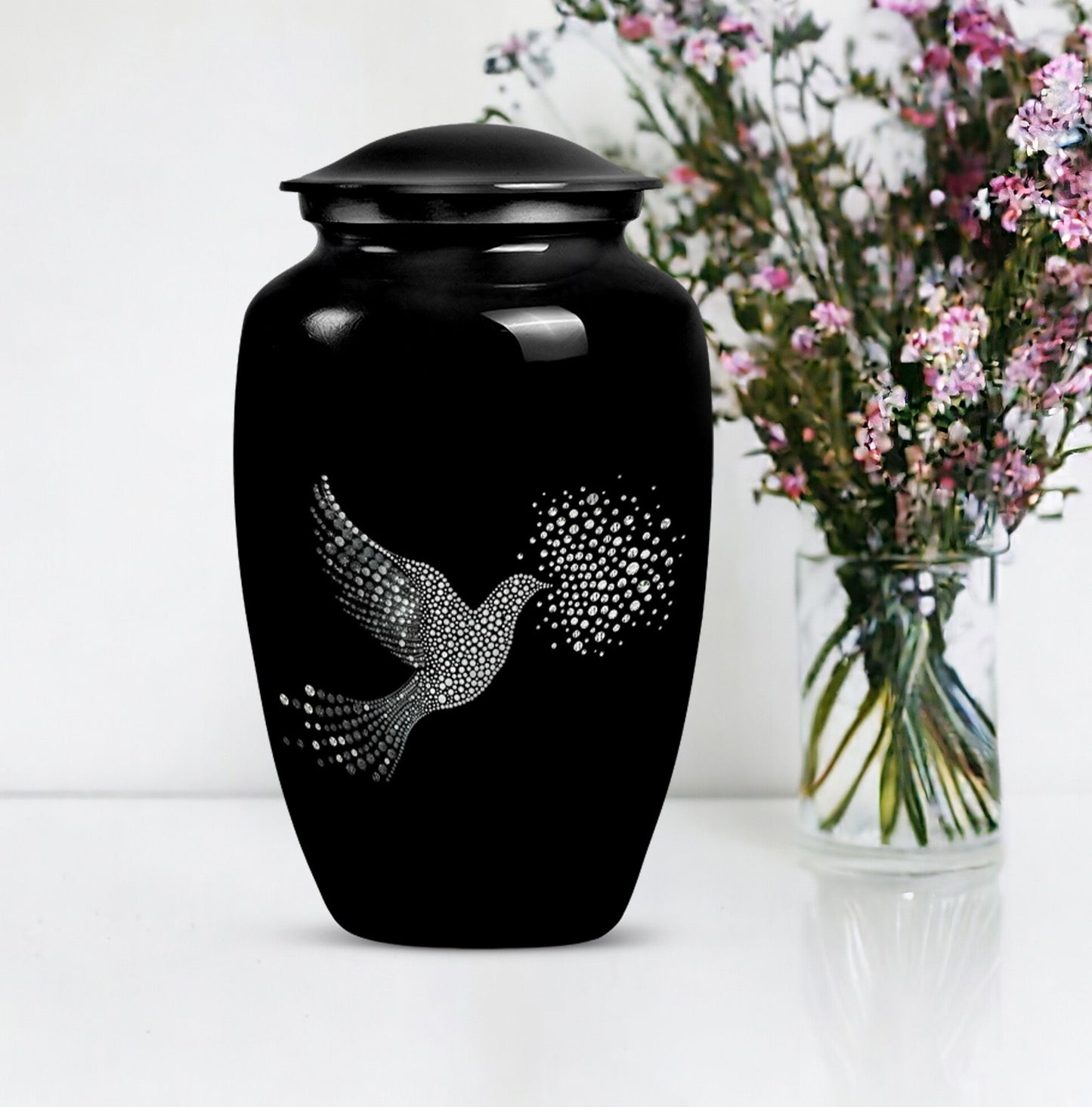 dove urn for adult human ashes