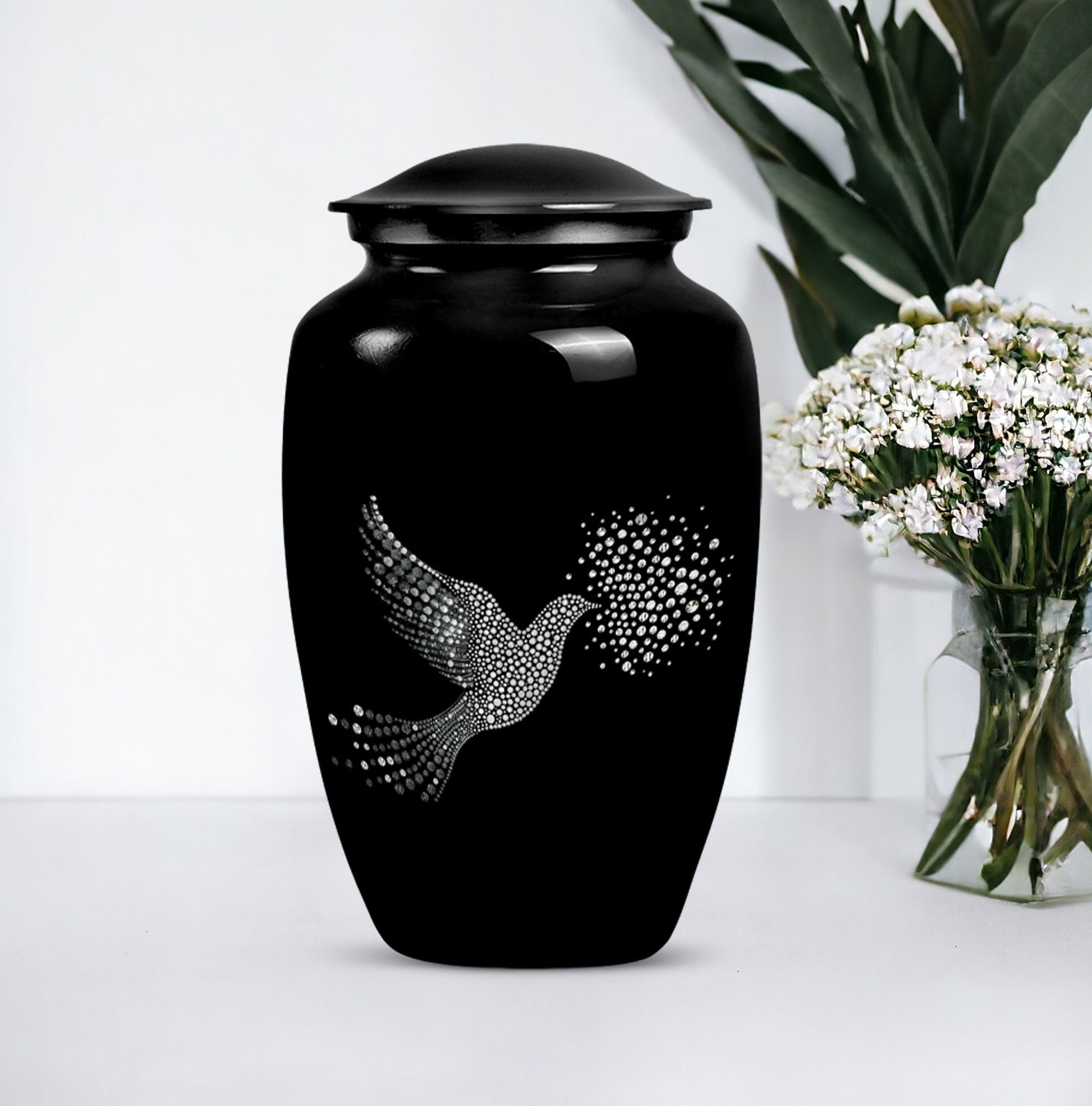 dove urn for adult human ashes
