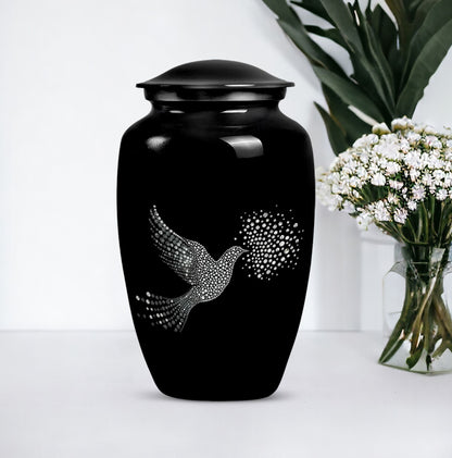dove urn for adult human ashes