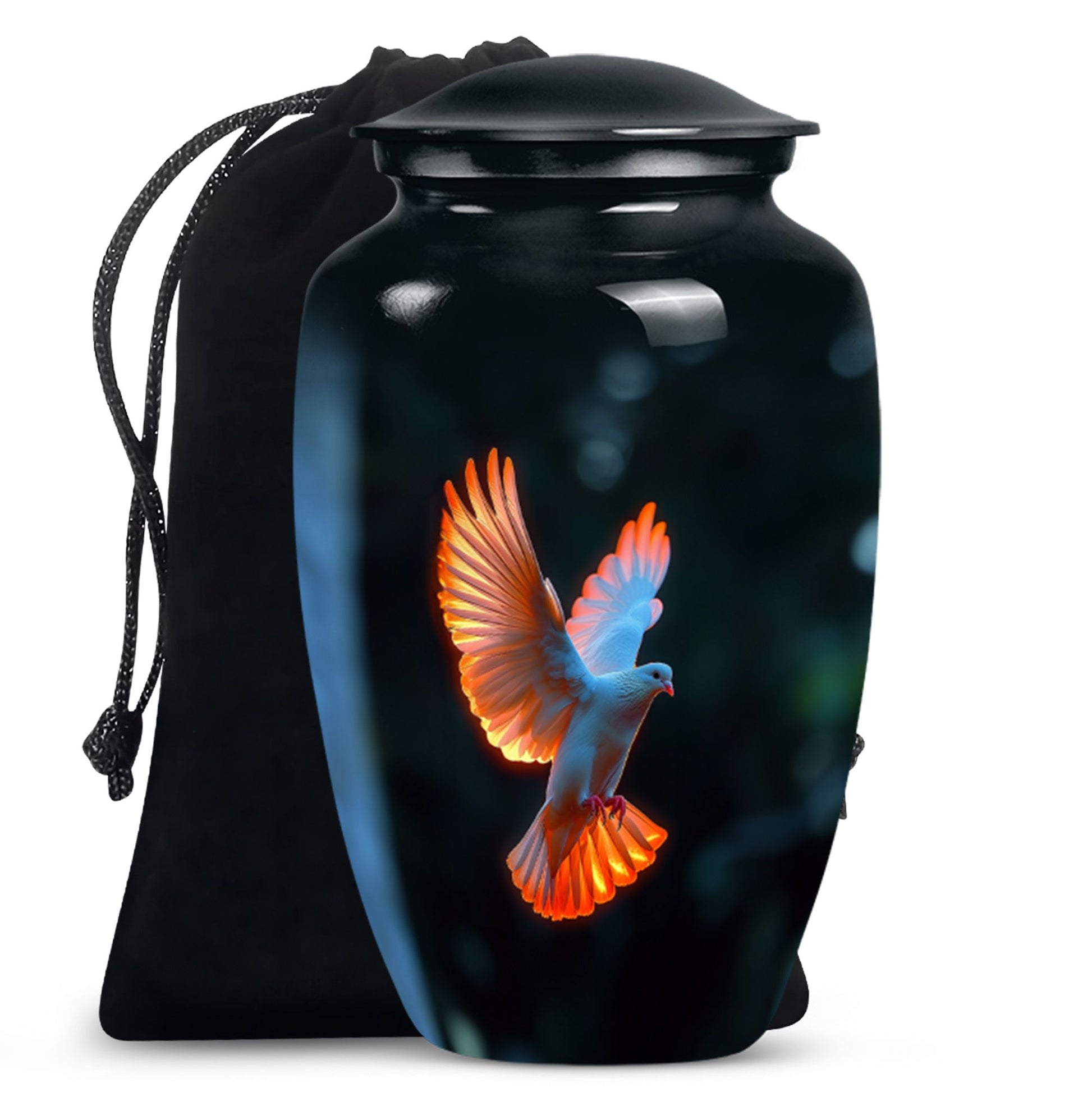 Dove Theme Large Urn 10 Inch