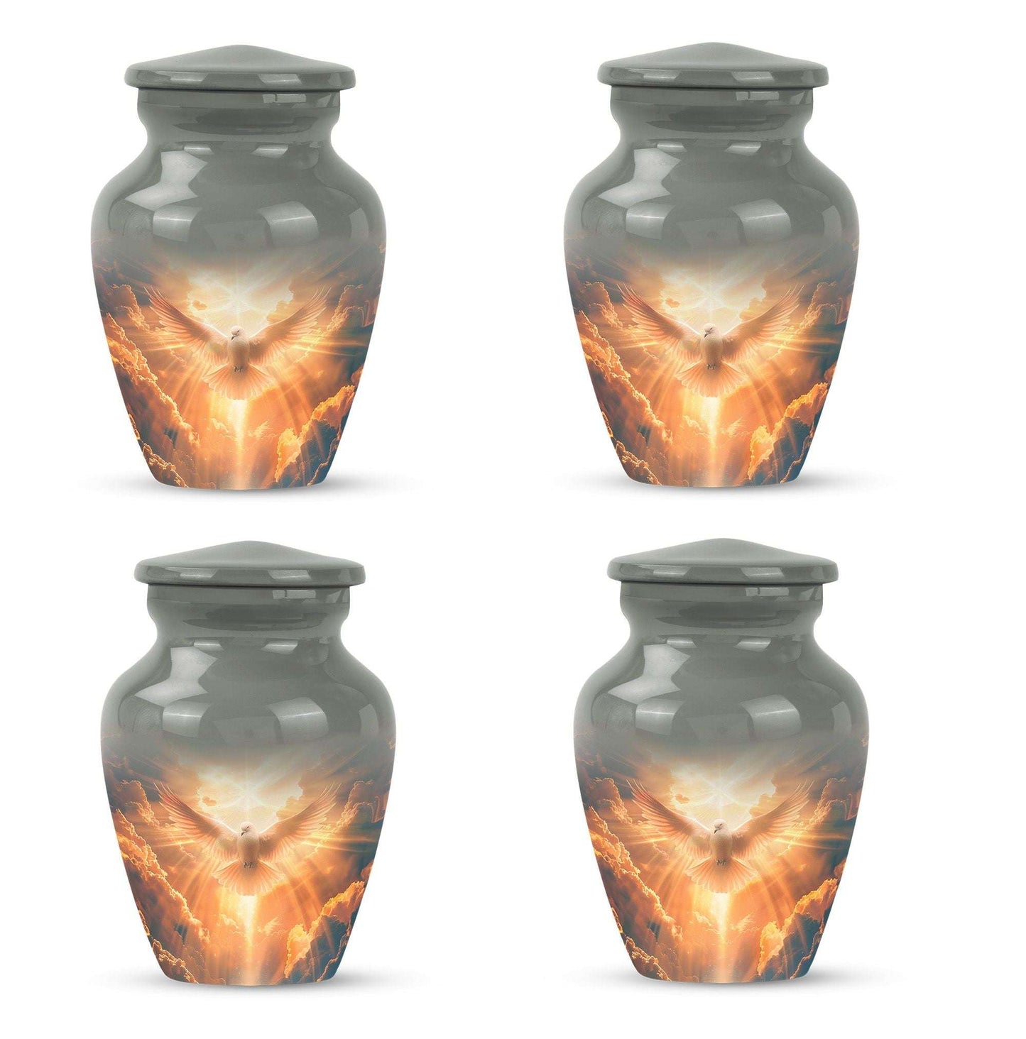 Dove Theme 3 Inch Keepsake Pack of 4