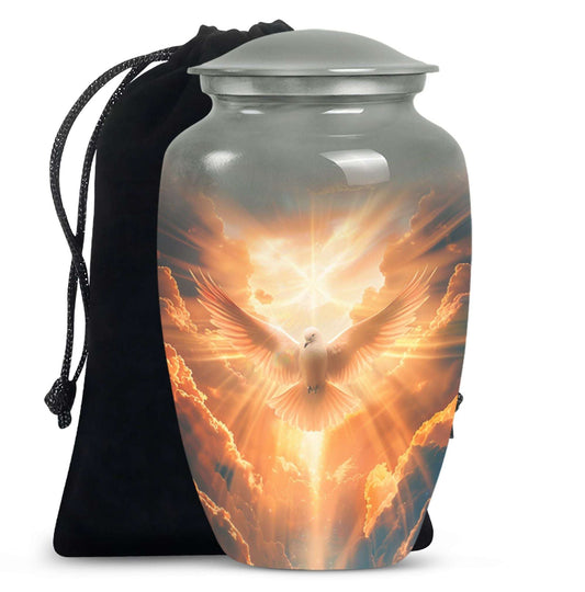 Dove Theme Large Urn 10 Inch