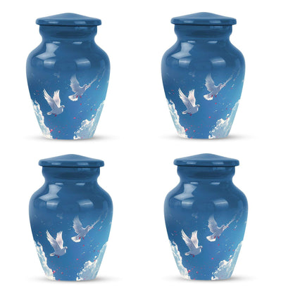 Dove Theme 3 Inch Keepsake Pack of 4